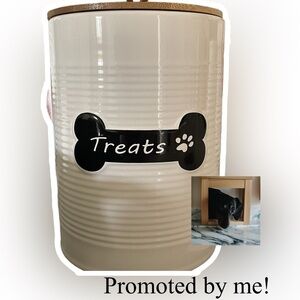 Treat jar for your pooch! Discount ended!​​